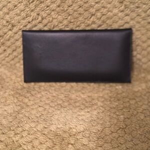 Men's Black Leather Hennessy Wallet